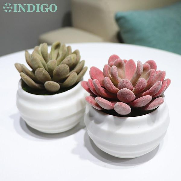 -lovely succulent plant white round pot 1 set bonsai artificial flower christmas gift office table decoration green decorative flowers & wre
-lovely succulent plant white round pot 1 set bonsai artificial flower christmas gift office table decoration green decorative flowers & wre