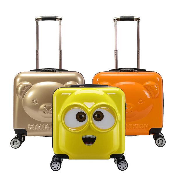 trolley luxurys bagsnew children's 3d cub case universal wheel zipper luggage suitcase
trolley luxurys bagsnew children's 3d cub case universal wheel zipper luggage suitcase