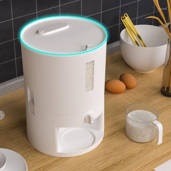 moisture-proof sealed rice bucket household dispenser storage boxes kitchen organization grain containers can bottles & jars
moisture-proof sealed rice bucket household dispenser storage boxes kitchen organization grain containers can bottles & jars