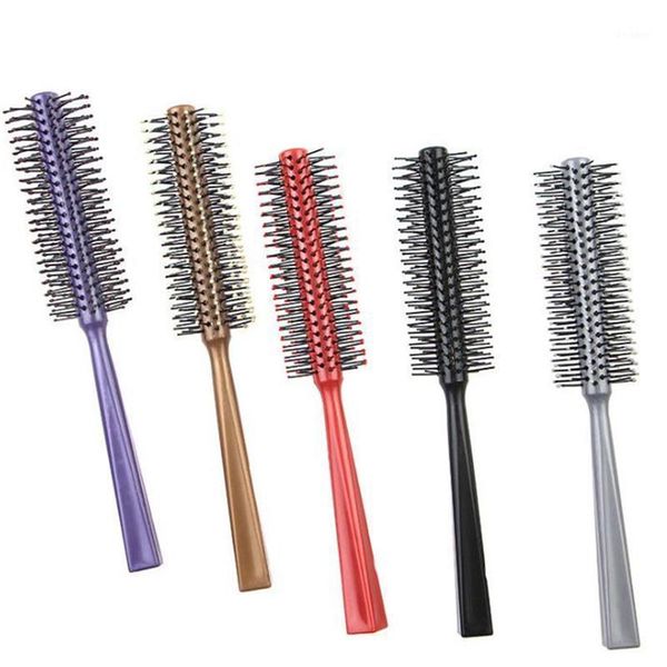 color round hair comb curling brushes curly hairbrush massage roller hairdressing salon styling tools1, Silver
color round hair comb curling brushes curly hairbrush massage roller hairdressing salon styling tools1, Silver