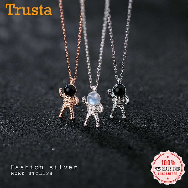 trustdavis 2020 genuine fashion cute creative astronauts pendants short necklaces women silver 925 jewelry da611
trustdavis 2020 genuine fashion cute creative astronauts pendants short necklaces women silver 925 jewelry da611