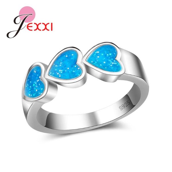 cluster rings sale promotional 3 hearts for women gift solid 925 sterling silver mystic rainbow blue fire opal stones jewelry, Golden;silver
cluster rings sale promotional 3 hearts for women gift solid 925 sterling silver mystic rainbow blue fire opal stones jewelry, Golden;silver