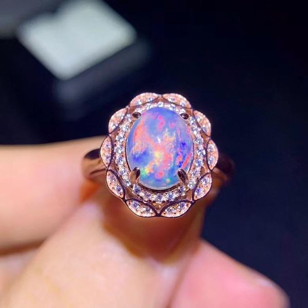 cluster rings elegant engagement gift quality 100% real natural opal 925 sterling silver fine jewelry for men or woman, Golden;silver
cluster rings elegant engagement gift quality 100% real natural opal 925 sterling silver fine jewelry for men or woman, Golden;silver