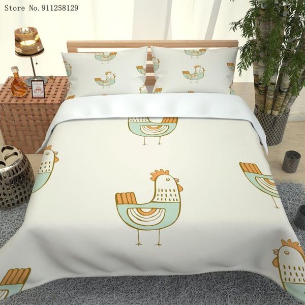 bedding sets 2/3 pieces chicken beautiful animals duvet cover set king single bed quilt pillowcase (no sheets
bedding sets 2/3 pieces chicken beautiful animals duvet cover set king single bed quilt pillowcase (no sheets
