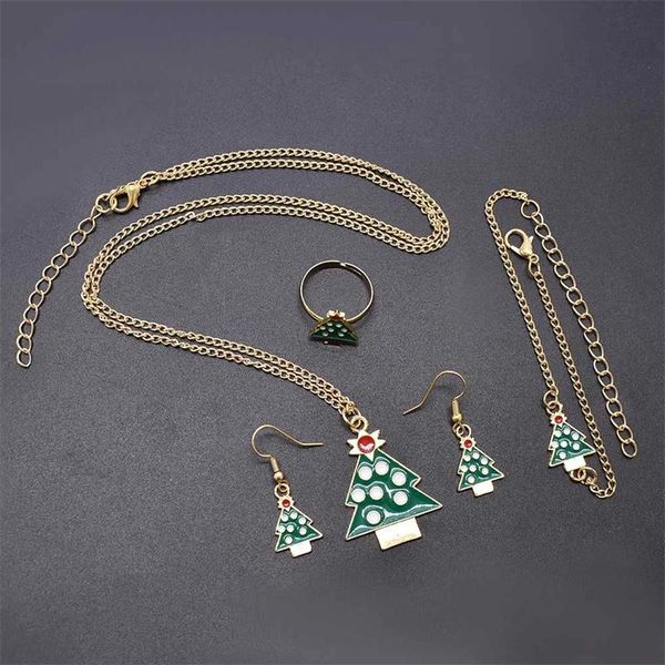 earrings & necklace christmas tree metal bracelet ring set for women carnival day holiday party jewelry gift, Silver
earrings & necklace christmas tree metal bracelet ring set for women carnival day holiday party jewelry gift, Silver