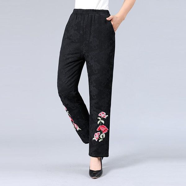 women's pants & capris autumn winter plus size 5xl middle-aged mother warm thick silver line flower ethnic style women everyday wear, Black;white
women's pants & capris autumn winter plus size 5xl middle-aged mother warm thick silver line flower ethnic style women everyday wear, Black;white