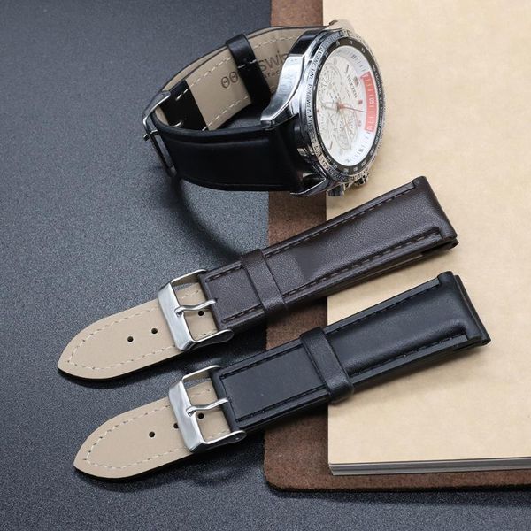 watch bands genuine leather strap 20mm 22mm black coffee wristband bracelet stainless steel pin buckle for men women, Black;brown
watch bands genuine leather strap 20mm 22mm black coffee wristband bracelet stainless steel pin buckle for men women, Black;brown