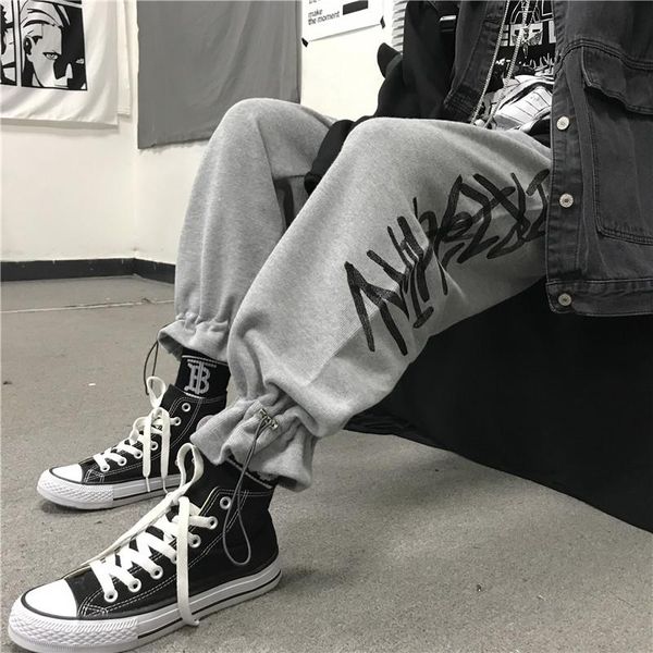 women's pants & capris 2021 women high waist letter print loose straight streetwear style full length black sweatpants, Black;white
women's pants & capris 2021 women high waist letter print loose straight streetwear style full length black sweatpants, Black;white