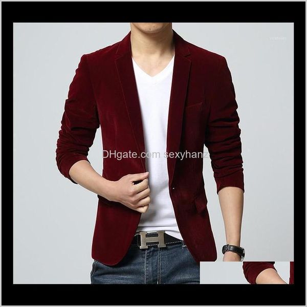 blazers apparel drop delivery 2021 mens brand clothing casual suit slim jacket single button corduroy blazer men dress suits terno masculino, White;black
blazers apparel drop delivery 2021 mens brand clothing casual suit slim jacket single button corduroy blazer men dress suits terno masculino, White;black