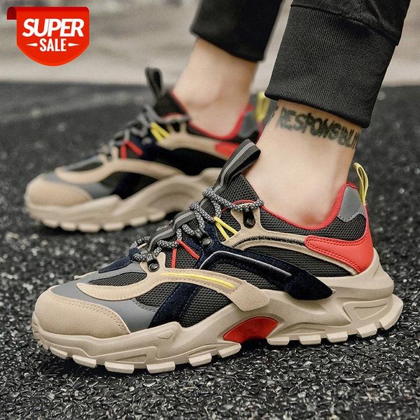 sports casual men's shoes korean breathable mesh running fashion trend thick-soled old #0j1k
sports casual men's shoes korean breathable mesh running fashion trend thick-soled old #0j1k