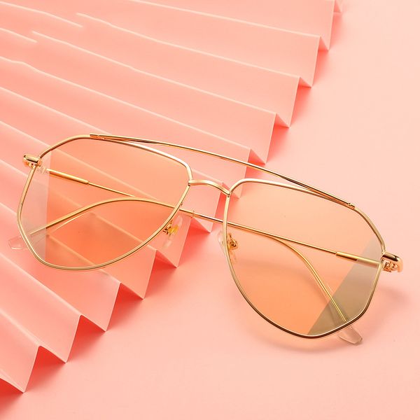 candy color oversized pilot sunglasses for women trendy double beam alloy frame patchwork lenses sunglasses toad mirrors, Silver
candy color oversized pilot sunglasses for women trendy double beam alloy frame patchwork lenses sunglasses toad mirrors, Silver