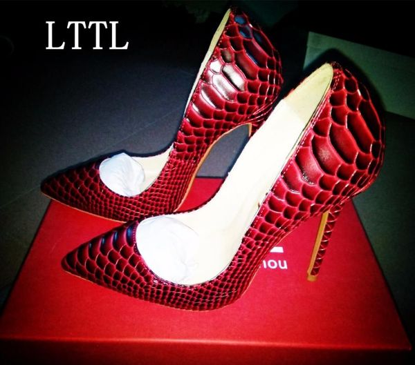 snakeskin pattern fashion pu leather ladies high heels pointed toe thin wedding shoes classical women pumps dress, Black
snakeskin pattern fashion pu leather ladies high heels pointed toe thin wedding shoes classical women pumps dress, Black