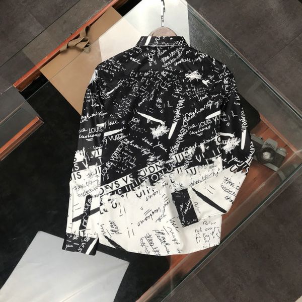 2021 designers mens dress shirts business fashion casual shirt brands men s257u, White;black
2021 designers mens dress shirts business fashion casual shirt brands men s257u, White;black