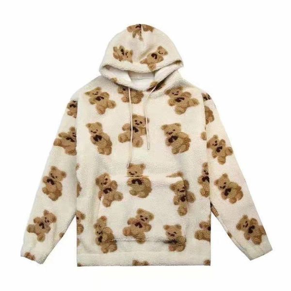 women's hoodies & sweatshirts v-hanver little bear pattern furry hoodie 2021 winter warm plush sweet pullovers woman vintage korean sty, Black
women's hoodies & sweatshirts v-hanver little bear pattern furry hoodie 2021 winter warm plush sweet pullovers woman vintage korean sty, Black