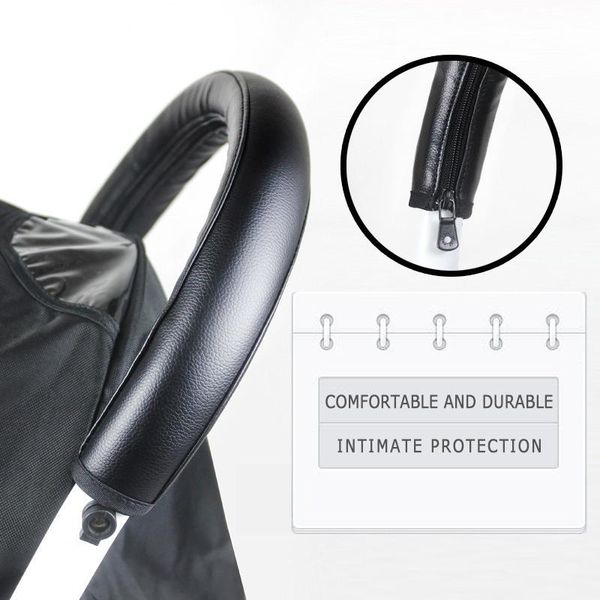 stroller parts & accessories baby armrest cover, pu leather protective cover suitable for handle, foldable and washable
stroller parts & accessories baby armrest cover, pu leather protective cover suitable for handle, foldable and washable