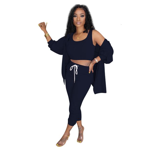 casual solid three piece fashion square collar crop high waist lace up pants + full sleeves loose hooded coat sets autumn winter, White
casual solid three piece fashion square collar crop high waist lace up pants + full sleeves loose hooded coat sets autumn winter, White