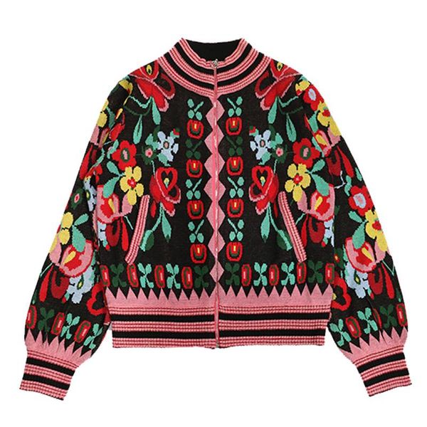 women's jackets makuluya women spring flower floral embroidered long sleeve knitted thick jacket sweater coat pocket cardigan female vi, Black;brown
women's jackets makuluya women spring flower floral embroidered long sleeve knitted thick jacket sweater coat pocket cardigan female vi, Black;brown