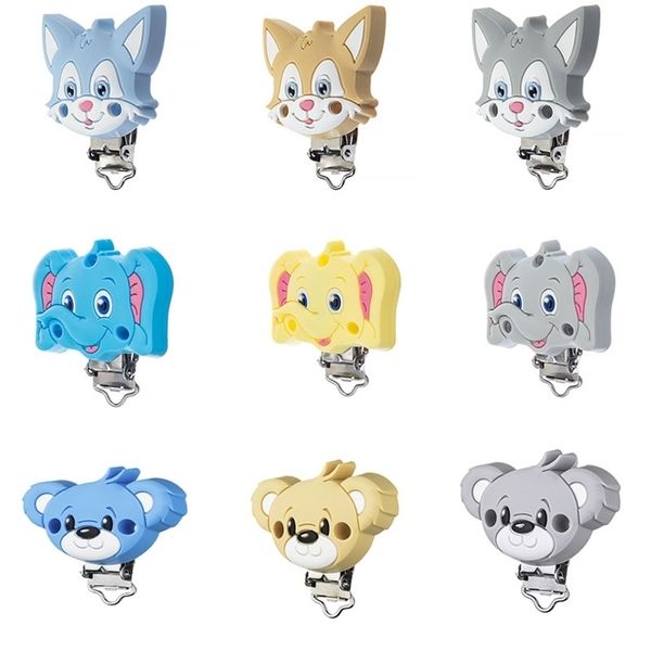 10pcs nipple chain accessories stainless steel clips bpa silicone & elephant cartoon baby teething toys diy 211106
10pcs nipple chain accessories stainless steel clips bpa silicone & elephant cartoon baby teething toys diy 211106
