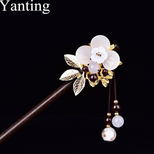 hair clips & barrettes yanting women stick natural shell flower garnet stone wood hairpin headwear ethnic jewelry handmade unique design 014, Golden;silver
hair clips & barrettes yanting women stick natural shell flower garnet stone wood hairpin headwear ethnic jewelry handmade unique design 014, Golden;silver