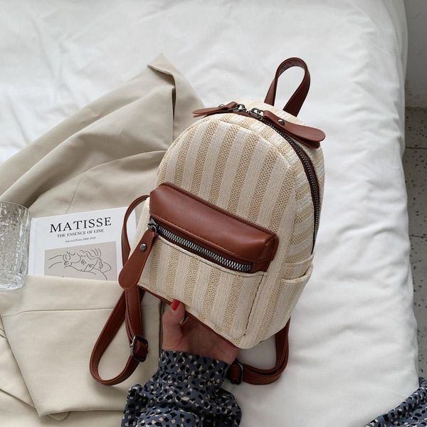 backpack doranmi striped small for women 2021 designed canvas mini rucksack female book back bags mochila sb497
backpack doranmi striped small for women 2021 designed canvas mini rucksack female book back bags mochila sb497