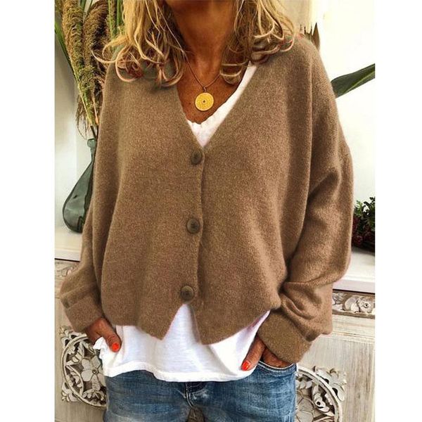 women's knits & tees sprint knitted cardigan women loose cardigans long sleeve sweaters ladies casual oversized sweater v-neck 3xl, White
women's knits & tees sprint knitted cardigan women loose cardigans long sleeve sweaters ladies casual oversized sweater v-neck 3xl, White