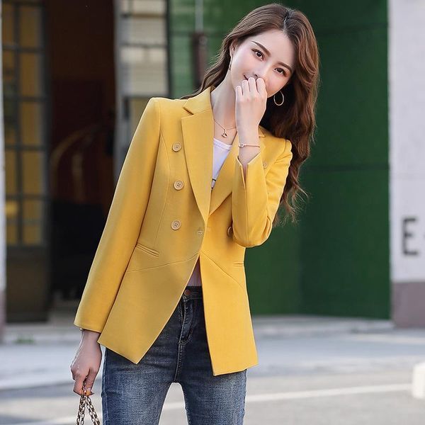 spring women's professional suit jacket casual ladies feminine elegant office coat s-4xl suits & blazers, White;black
spring women's professional suit jacket casual ladies feminine elegant office coat s-4xl suits & blazers, White;black