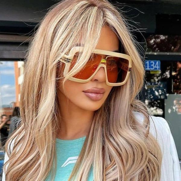 sunglasses fashion design pilot women oversized beige brand big frame transparent women's clear shades eyewear, White;black
sunglasses fashion design pilot women oversized beige brand big frame transparent women's clear shades eyewear, White;black
