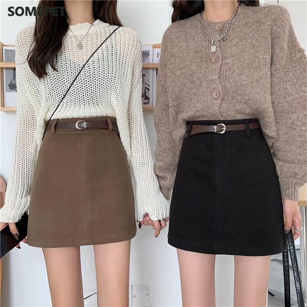 skirts women mini high waisted pure color hipster kpop fashion spring office ladies casual all-match students streetwear mujer, Black
skirts women mini high waisted pure color hipster kpop fashion spring office ladies casual all-match students streetwear mujer, Black