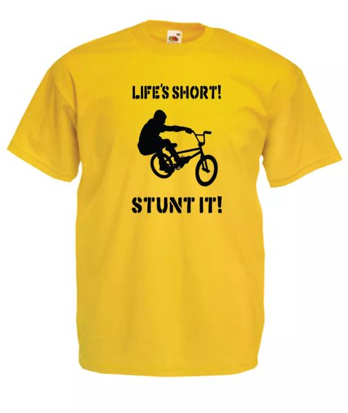 lifes short stunt it bm mens women funny t-shirt birthday gift christmas present, White;black
lifes short stunt it bm mens women funny t-shirt birthday gift christmas present, White;black