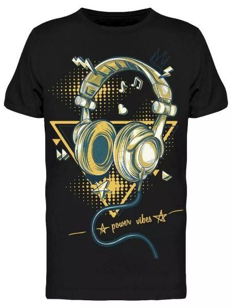 Funky Colorful Drawn Tee Men's -Image by Shutterstock, White;black 
Funky Colorful Drawn Tee Men's -Image by Shutterstock, White;black