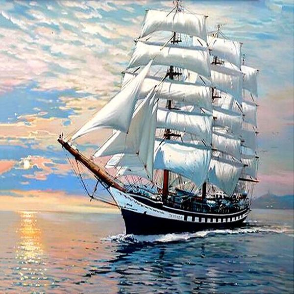 diamond painting 5d diy full square/round drill "ship sailing" 3d rhinestone embroidery cross stitch mosaic home decor
diamond painting 5d diy full square/round drill "ship sailing" 3d rhinestone embroidery cross stitch mosaic home decor