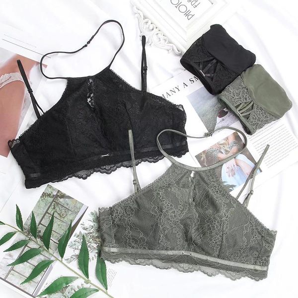 bras sets multiple ways lace halter fashion 4 colors young girls lingerie suits women seamless bralette bra and transparent panty set, Red;black
bras sets multiple ways lace halter fashion 4 colors young girls lingerie suits women seamless bralette bra and transparent panty set, Red;black