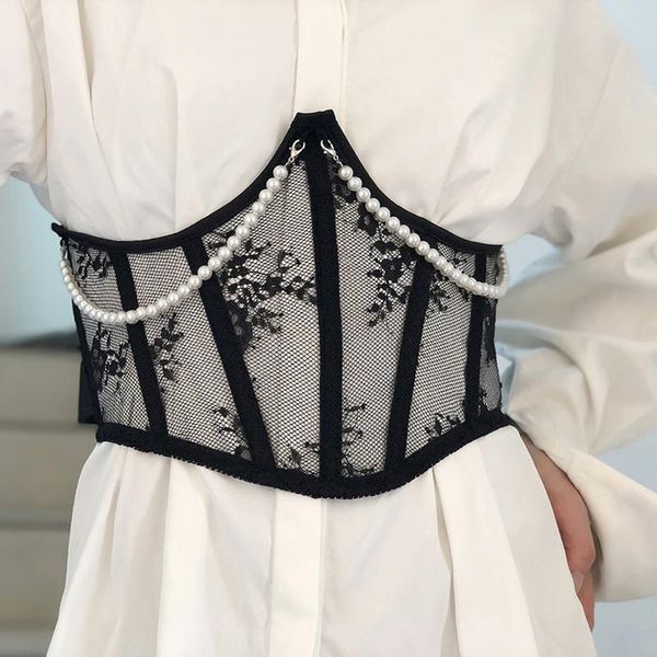 women's shapers gothic back bodyshaper women corset pearl push up bustier lace burlesque lingerie party costume vintage underbust, Black;white
women's shapers gothic back bodyshaper women corset pearl push up bustier lace burlesque lingerie party costume vintage underbust, Black;white