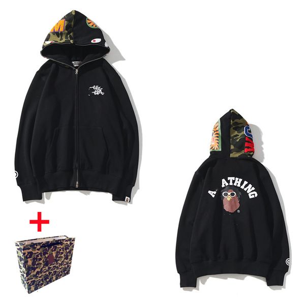 apes men's hoodies women's cardigan hooded jacket luminous camouflage star shark head sweatshirts m-3xl bring tote bag 0301, Black
apes men's hoodies women's cardigan hooded jacket luminous camouflage star shark head sweatshirts m-3xl bring tote bag 0301, Black