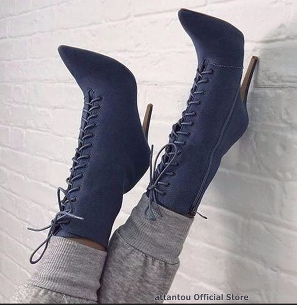 boot finger stretching designer pointed-toe lace to short women black-side red zipper thin strips high autumn ankle boots 
boot finger stretching designer pointed-toe lace to short women black-side red zipper thin strips high autumn ankle boots