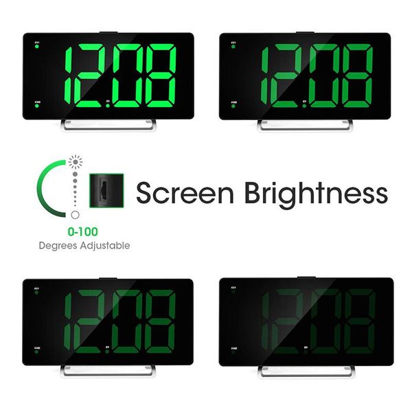 other clocks & accessories large alarm clock 9 inch led digital display dual with usb charger port 0-100 dimmer for seniors simple bedside b
other clocks & accessories large alarm clock 9 inch led digital display dual with usb charger port 0-100 dimmer for seniors simple bedside b