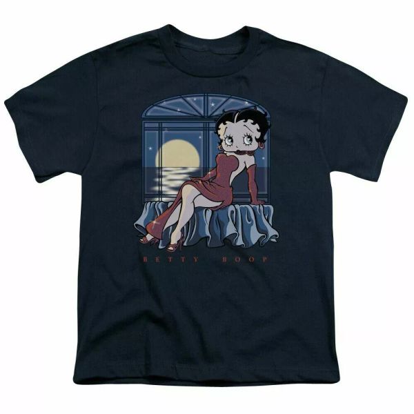 betty boop moonlight kids youth t shirt licensed classic cartoon tee navy, White;black
betty boop moonlight kids youth t shirt licensed classic cartoon tee navy, White;black