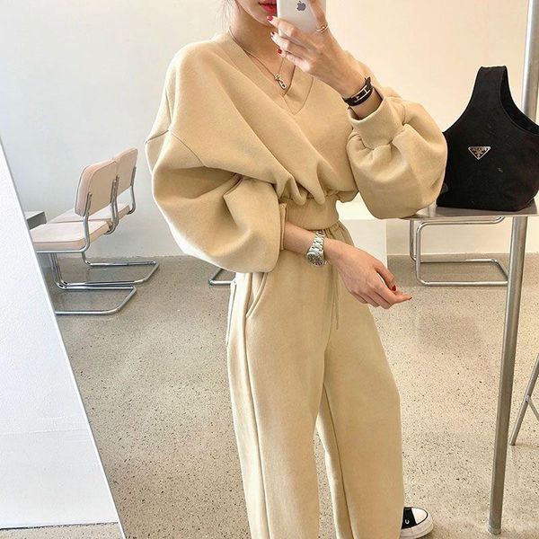 women's two piece pants cotton loose v neck lantern sleeve sweatshirts coat casual pullovers hoodies straight wide leg sweatpants grey, White
women's two piece pants cotton loose v neck lantern sleeve sweatshirts coat casual pullovers hoodies straight wide leg sweatpants grey, White