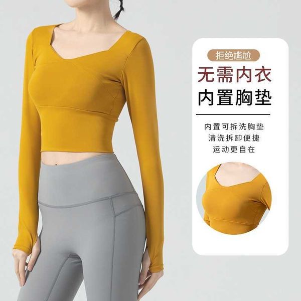 spring and summer yoga sportswear suit women's gym slim tight long sleeve morning running quick drying vest, Black
spring and summer yoga sportswear suit women's gym slim tight long sleeve morning running quick drying vest, Black