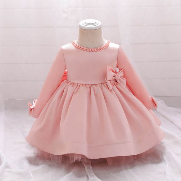 girls dresses 1st birthday dress for baby girl clothes kids clothing long sleeve bows princess pettiskirt formal wear b7247, Red;yellow
girls dresses 1st birthday dress for baby girl clothes kids clothing long sleeve bows princess pettiskirt formal wear b7247, Red;yellow