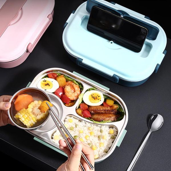 stainless steel lunch box multi grid bento container potable picnic school tableware lunchbox cutlery microwave boxes dinnerware sets
stainless steel lunch box multi grid bento container potable picnic school tableware lunchbox cutlery microwave boxes dinnerware sets