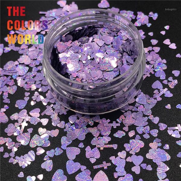 tct-056 love and cross mix shape 12 star shinning laser color nail glitter set for art decoration makeup diy decoration1, Silver;gold
tct-056 love and cross mix shape 12 star shinning laser color nail glitter set for art decoration makeup diy decoration1, Silver;gold