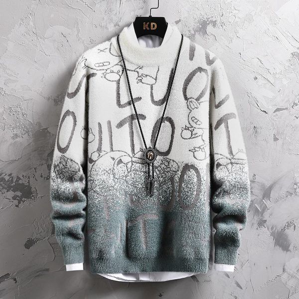 men's sweaters streetwear hop mens harajuku sweater hip vintage retro japanese style knitted 2021 autumn cotton pullover winter clothes, White;black
men's sweaters streetwear hop mens harajuku sweater hip vintage retro japanese style knitted 2021 autumn cotton pullover winter clothes, White;black