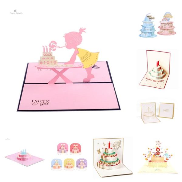 greeting cards happy birthday card for girl kids wife husband 3d cake -up postcards gifts with envelope
greeting cards happy birthday card for girl kids wife husband 3d cake -up postcards gifts with envelope