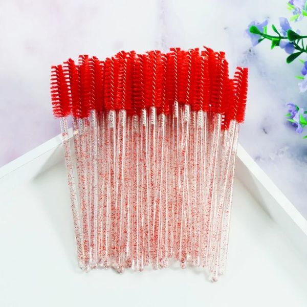 pcs cosmetic eyelash brush crystal mascara wands applicator diamond handle eyelashes brushes disposable make up tools1
pcs cosmetic eyelash brush crystal mascara wands applicator diamond handle eyelashes brushes disposable make up tools1