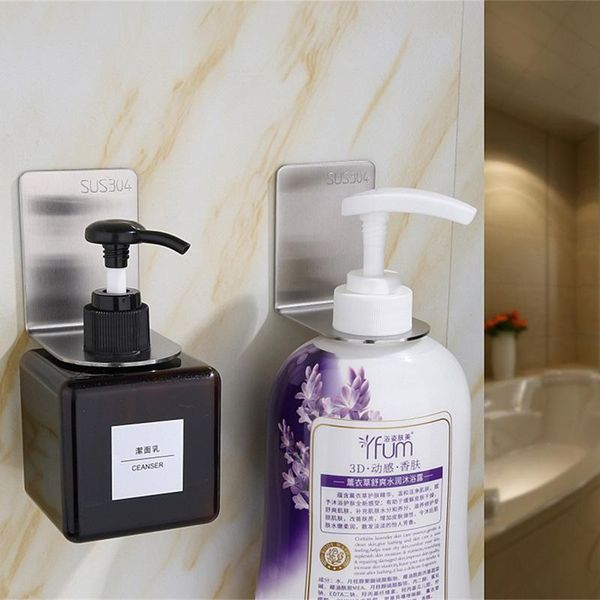 hooks & rails 1pc stainless shampoo holder wall mounted shower bottle hanger storage rack for bathroom self adhesive shelves
hooks & rails 1pc stainless shampoo holder wall mounted shower bottle hanger storage rack for bathroom self adhesive shelves