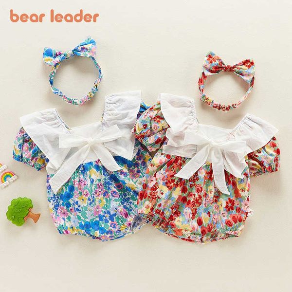 bear leader born baby floral print rompers fashion infant girls lace patchwork bodysuits toddler bowtie clothes with headband 210708, Blue
bear leader born baby floral print rompers fashion infant girls lace patchwork bodysuits toddler bowtie clothes with headband 210708, Blue