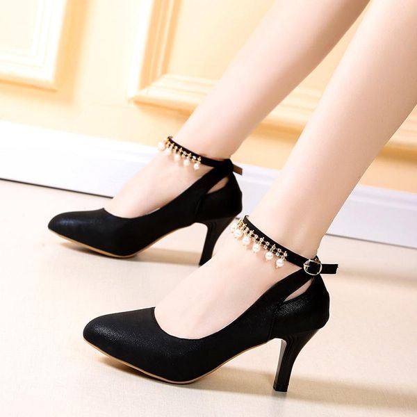 dress shoes plus size women wedding string bead ankle strap high heels platform bridal pearl pumps mujer 2021, Black
dress shoes plus size women wedding string bead ankle strap high heels platform bridal pearl pumps mujer 2021, Black