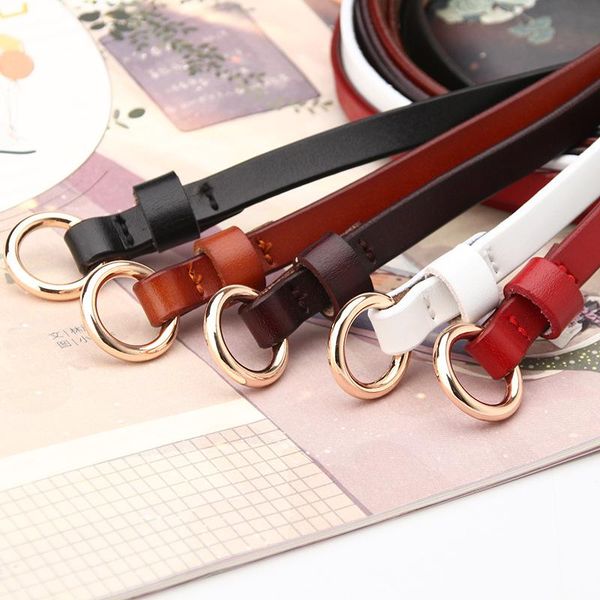 belts luxury design genuine leather belt for women thin cowhide jeans girdles knotted female gold buckle, Black;brown
belts luxury design genuine leather belt for women thin cowhide jeans girdles knotted female gold buckle, Black;brown