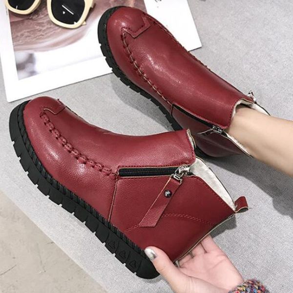 boots winter mother fashion cotton shoes middle-aged plus velvet warm snow large size pregnant women flat kl847, Black
boots winter mother fashion cotton shoes middle-aged plus velvet warm snow large size pregnant women flat kl847, Black